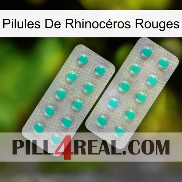 Pilules De Rhinocéros Rouges 29